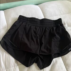 Lululemon Athletica Black Athletic Shorts